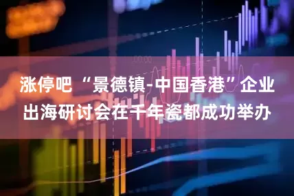 涨停吧 “景德镇-中国香港”企业出海研讨会在千年瓷都成功举办
